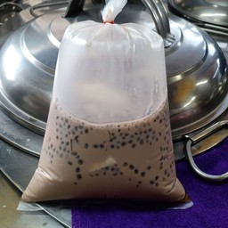 น้ำเต้าหู้นมสด โอวัลติน+เต้าฮวย+เครื่อง