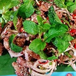 ย่างก้อยเนื้อ-ขม-ไม่ขม