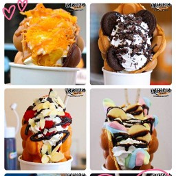 วาฟเฟิลฮ่องกงแพนกวิน เจ วิลล่า เจ วิลล่า