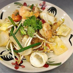 ผัดวุ้นเส้นทะเล