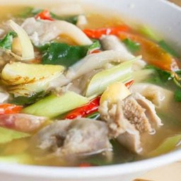 ต้มแซ่บไก่บ้าน