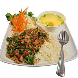 ข้าวกะเพราหมูสับ