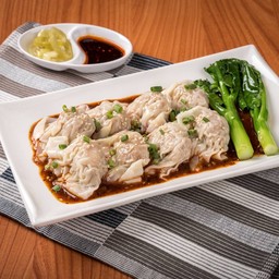 เกี้ยวกุ้งซอสเสฉวน