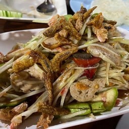 ร้านลาบไก่ยามแลง