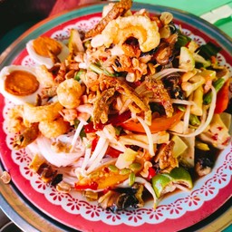 ตำมั่วซั่วป่าหนองคาย(ใส่เครื่องจัดเต็ม)