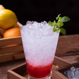 STRAWBERRY ITALIAN SODA