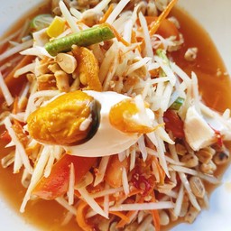 ตำไทยไข่เค็ม