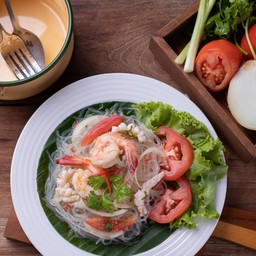 ยำวุ้นเส้นทะเล