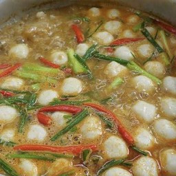 ขนมจีนน้ำยาป่าใส่ปลาร้า