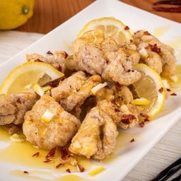 ไก่ทอดซอสมะนาว