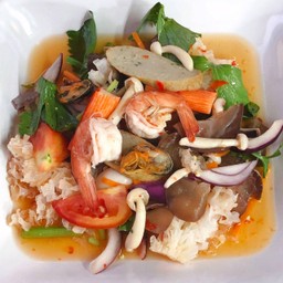 ยำเห็ดทะเล