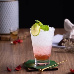 Pink Rose Italian Soda