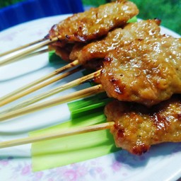 หมูปิ้งไฟลุก