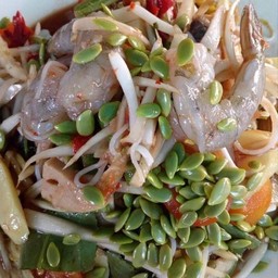 ตำป่ากุ้งสดหนองคาย