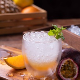Passion Fruit Italian Soda