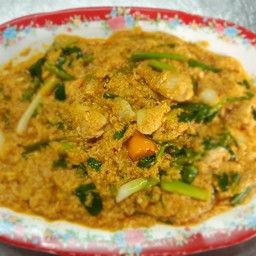 เนื้อปูผัดผงกระหรี่