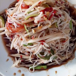 ตำซั่วขนมจีนปลาร้า