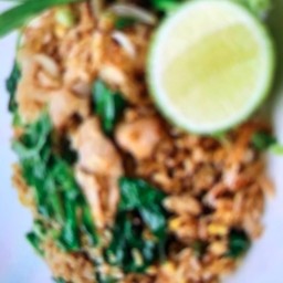 ข้าวผัดโบราณกุ้ง