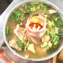 ต้มยำเนื้อปลากะพง