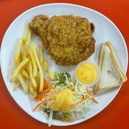 สเต็กหมูกรอบ