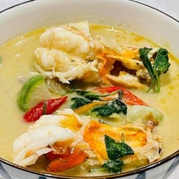 แกงเขียวหวานกุ้ง