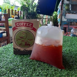 ชาดำเย็น ถุงกระดาษ