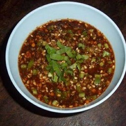 น้ำจิ้มแจ่วมะนาว