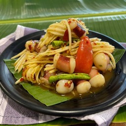 ตำปลาร้าหนวดปลาหมึก