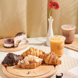 Praline croissants