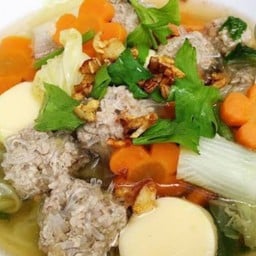 แกงจืดผักกาดขาวเต้าหู้หมูสับ (กับข้าว)