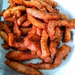 หมูเส้นทอด