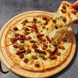 พิซซ่าลาบทอด (แป้ง super thin)