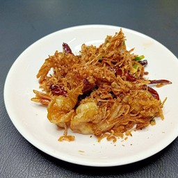 กุ้งซอสมะขาม