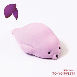 โมจิแมวน้ำ รสมันม่วงญี่ปุ่น