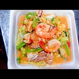 สุกี้ทะเล+หมู (น้ำ)