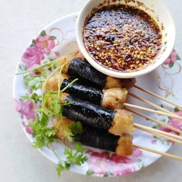 ริมวัง ปลาหมึกย่างเนย