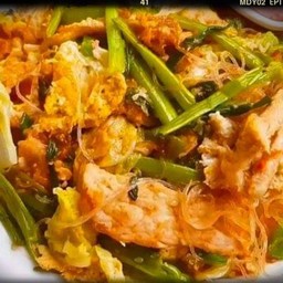 สุกี้แห้งหมู