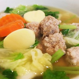 ต้มจืดเต้าหู้หมูสับ