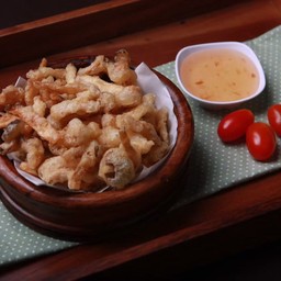 เห็ดทอดสามเกลอ (เทมปุระเห็ด)