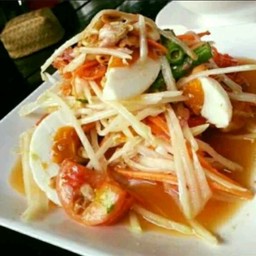 ตำไทยไข่เค็ม