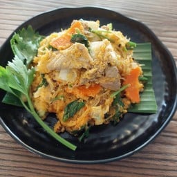 สุกี้แห้งไก่ แซ๊บแซ่บ