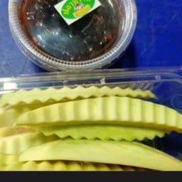 มะม่วงมัน+น้ำปลาหวาน