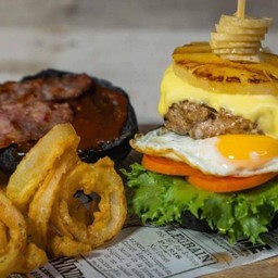 หมูชีสpork Cheese Burger