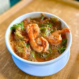 แกงส้มชะอมกุ้ง