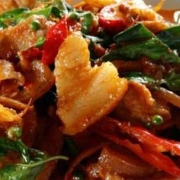 ผัดเผ็ดหมูป่า