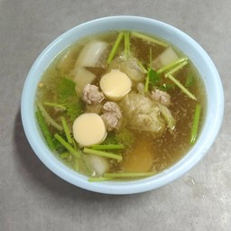 ต้มจืดเต้าหู้หมูสับ-สาหร่าย