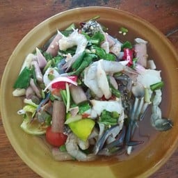 ตำกุ้งสด