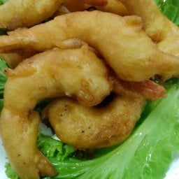 กุ้งชุบแป้งทอด