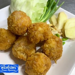 แหนมทอด
