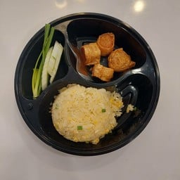ข้าวผัดปู+หอยจ๊อปู